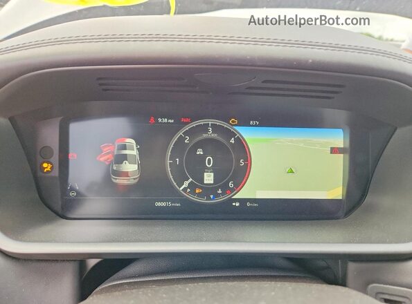 SALRT2RK4L2414771 2020 LAND ROVER DISCOVERY Gray Vista del cuadro de instrumentos