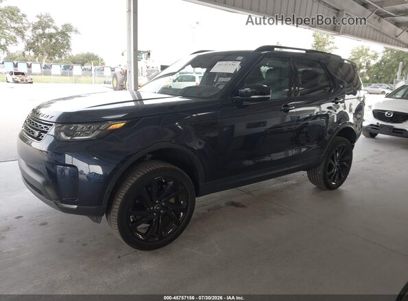 SALRT2RV2KA082697 2019 LAND ROVER DISCOVERY Dark Blue წინა მარცხენა ხედი სამი მეოთხედიდან