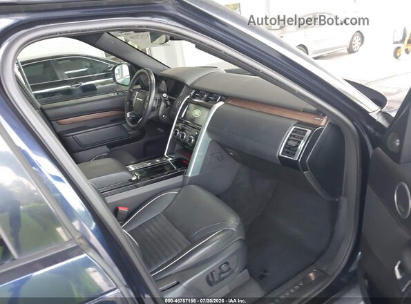 SALRT2RV2KA082697 2019 LAND ROVER DISCOVERY Dark Blue წინა სალონის ხედი
