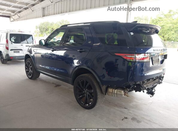 SALRT2RV2KA082697 2019 LAND ROVER DISCOVERY Dark Blue უკანა მარცხენა
