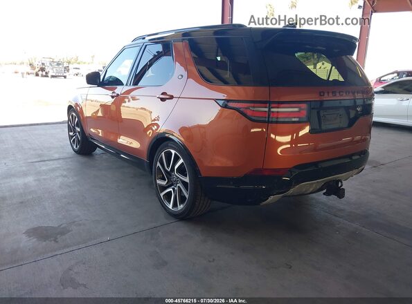 SALRT2RV6JA075668 2018 LAND ROVER DISCOVERY Orange Rear left