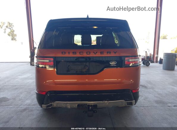 SALRT2RV6JA075668 2018 LAND ROVER DISCOVERY Orange 