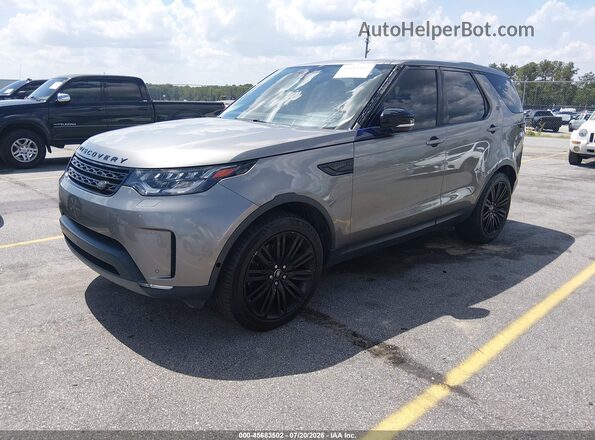 SALRTBBV7HA015211 2017 LAND ROVER DISCOVERY Gray Առջևի ձախ երեք քառորդ տեսարան