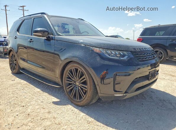 SALRTBBV7HA017301 2017 LAND ROVER DISCOVERY Black Przód prawy