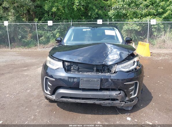 SALRTBBVXHA017289 2017 LAND ROVER DISCOVERY Black Widok zestawu wskaźników