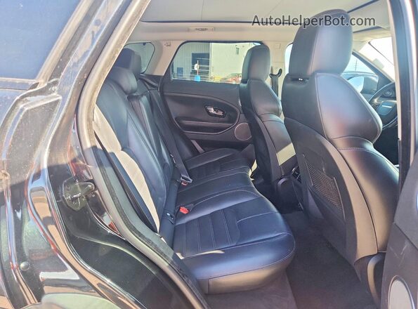 SALVD2BG3GH081726 2016 LAND ROVER RANGE Black Widok wnętrza z tyłu