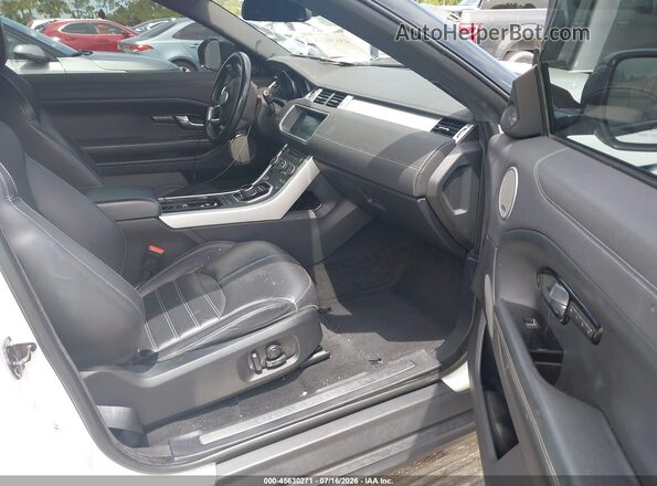 SALVD5BG7HH232733 2017 LAND ROVER RANGE ROVER EVOQUE White Front interior view