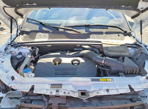 SALVD5BG9HH195443 2017 LAND ROVER RANGE White Vista del compartimento del motor