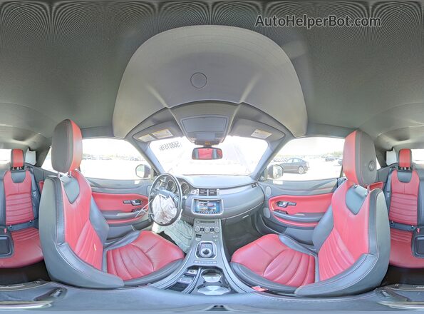 SALVD5RX9JH299958 2018 LAND ROVER RANGE Black Vista interior de 360 grados