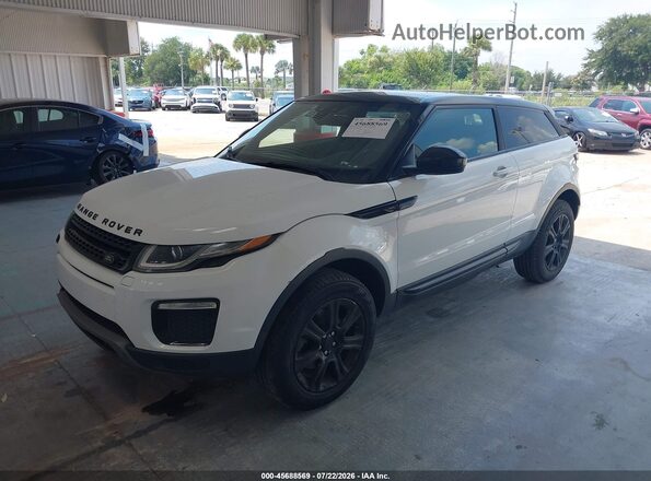 SALVP1BG3GH137357 2016 LAND ROVER RANGE ROVER EVOQUE White Передня ліва чверть