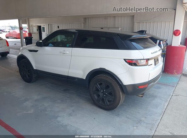 SALVP1BG3GH137357 2016 LAND ROVER RANGE ROVER EVOQUE White Задня ліва чверть