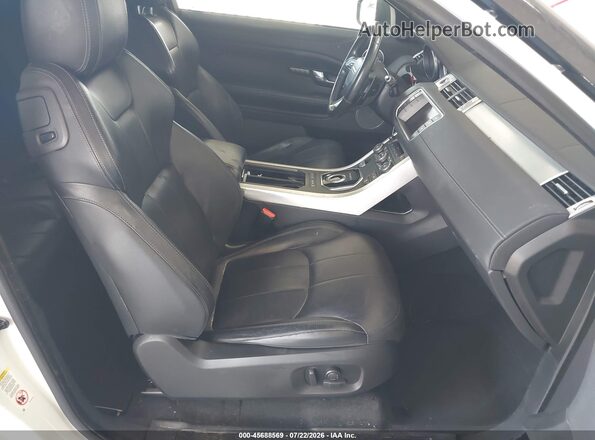 SALVP1BG3GH137357 2016 LAND ROVER RANGE ROVER EVOQUE White Вид салону спереду