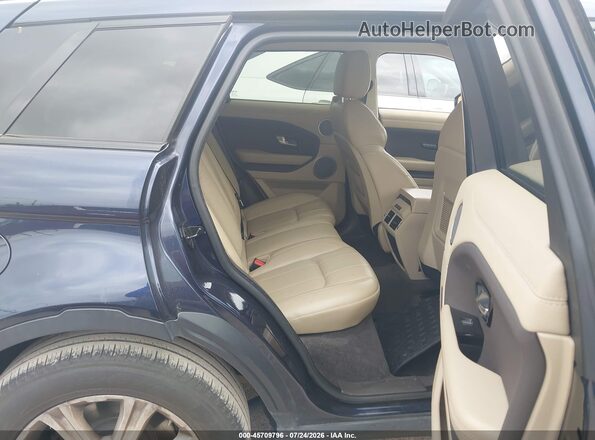 SALVP2BG0GH160827 2016 LAND ROVER RANGE ROVER EVOQUE Blue Вид наклейки з VIN-кодом
