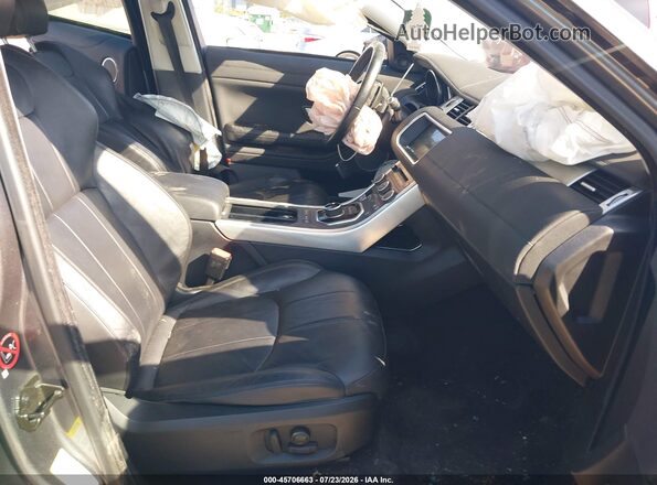 SALVP2BG0HH176639 2017 LAND ROVER RANGE ROVER EVOQUE Gray Front interior view
