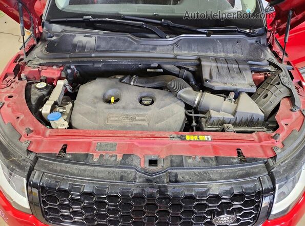 SALVP2BG0HH206643 2017 LAND ROVER RANGE Red Engine compartment view