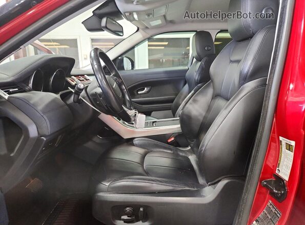 SALVP2BG0HH206643 2017 LAND ROVER RANGE Red Front interior view