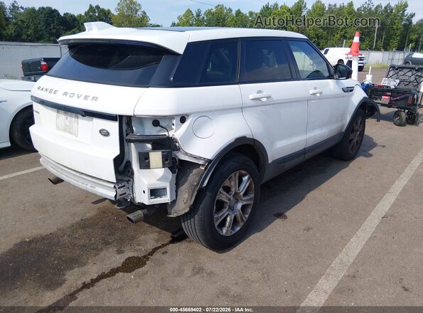 SALVP2BG1HH172907 2017 LAND ROVER RANGE ROVER EVOQUE Белый Задняя правая четверть