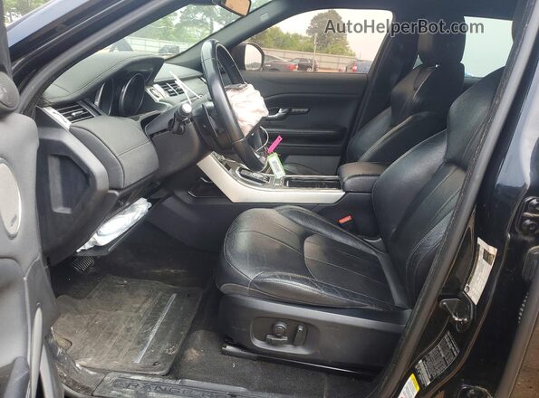 SALVP2BG2HH169899 2017 LAND ROVER RANGE Black Front interior view
