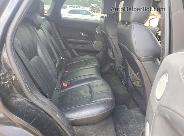 SALVP2BG2HH169899 2017 LAND ROVER RANGE Black Rear seats view
