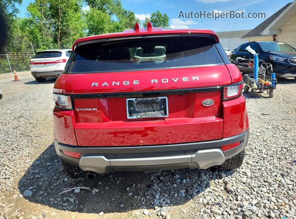 SALVP2BG2HH198559 2017 LAND ROVER RANGE Red უკანა ხედი