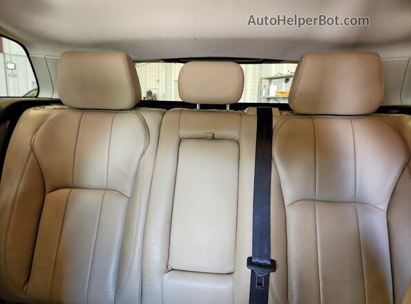 SALVP2BG2HH250319 2017 LAND ROVER RANGE Tan უკანა სავარძლების ხედი
