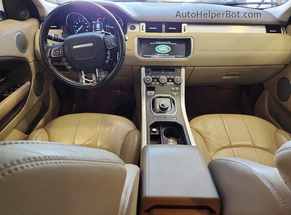 SALVP2BG2HH250319 2017 LAND ROVER RANGE Tan წინა პანელის ხედი