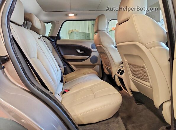SALVP2BG2HH250319 2017 LAND ROVER RANGE Tan უკანა სალონის ხედი