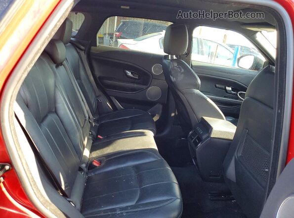 SALVP2BG3GH086089 2016 LAND ROVER RANGE Red Widok tylnych siedzeń