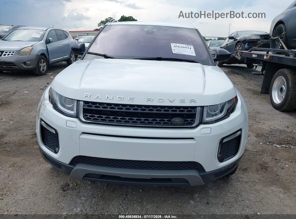 SALVP2BG3HH249552 2017 LAND ROVER RANGE ROVER EVOQUE Белый Вид задней части салона