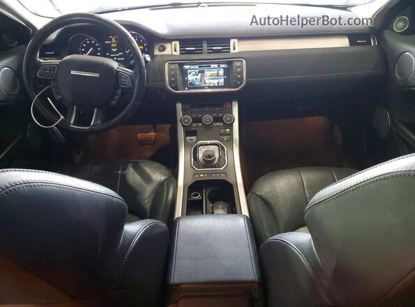 SALVP2BG4GH106625 2016 LAND ROVER RANGE Gray Вид панелі приладів