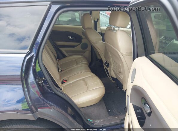 SALVP2BG4HH214163 2017 LAND ROVER RANGE ROVER EVOQUE Dark Blue Вид наклейки с VIN-кодом