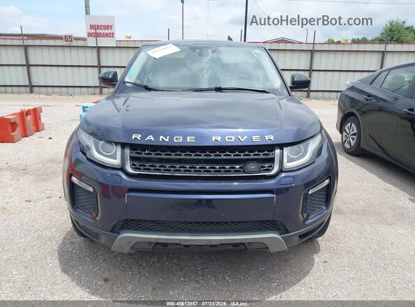 SALVP2BG4HH214163 2017 LAND ROVER RANGE ROVER EVOQUE Dark Blue Вид щитка приборов
