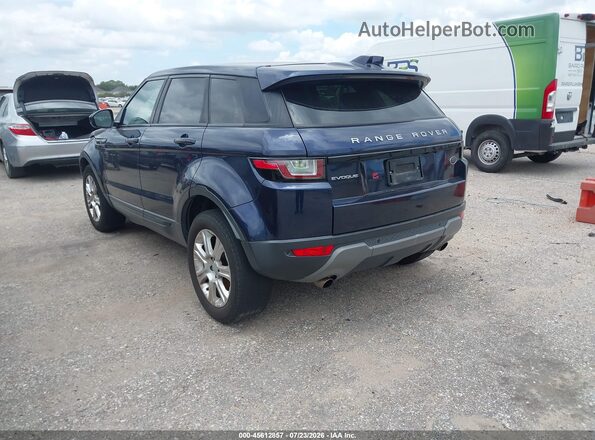 SALVP2BG4HH214163 2017 LAND ROVER RANGE ROVER EVOQUE Dark Blue Задняя левая четверть