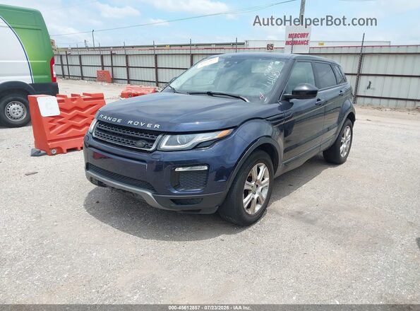 SALVP2BG4HH214163 2017 LAND ROVER RANGE ROVER EVOQUE Dark Blue Передняя левая четверть