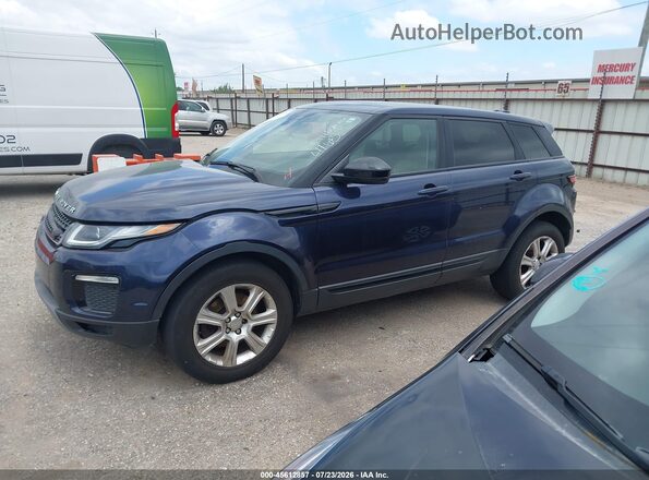 SALVP2BG4HH214163 2017 LAND ROVER RANGE ROVER EVOQUE Dark Blue Панорамный вид салона 360°