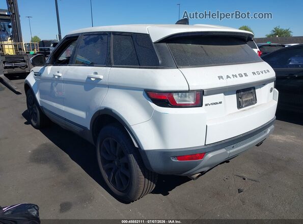SALVP2BG4HH215491 2017 LAND ROVER RANGE ROVER EVOQUE White უკანა მარცხენა