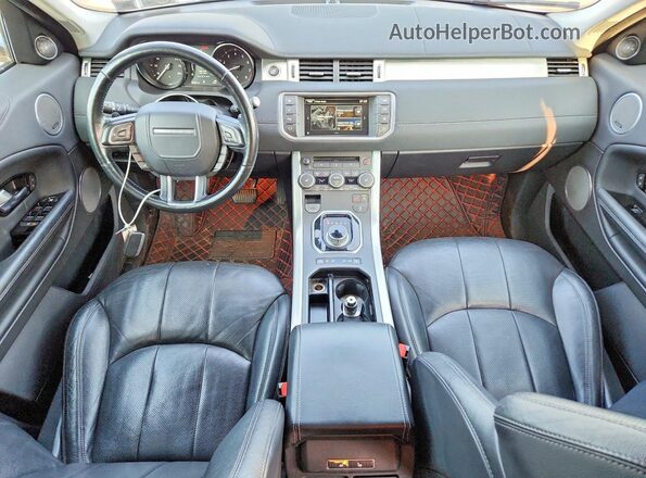 SALVP2BG6GH084191 2016 LAND ROVER RANGE White Вид панелі приладів