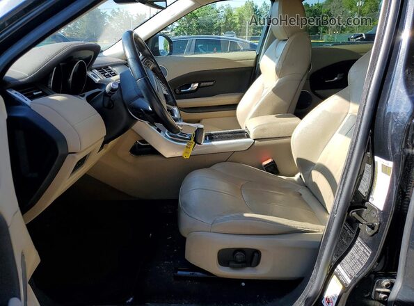 SALVP2BG6GH154031 2016 LAND ROVER RANGE Black Вид салону спереду