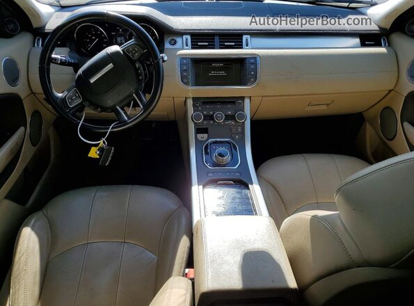 SALVP2BG6GH154031 2016 LAND ROVER RANGE Black Вид панелі приладів