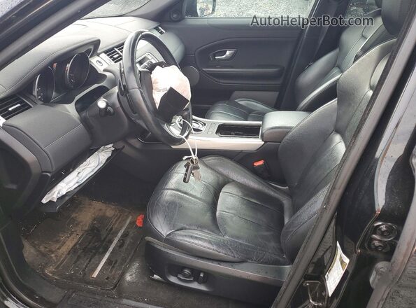 SALVP2BG6HH178041 2017 LAND ROVER RANGE Black Vista interior delantera