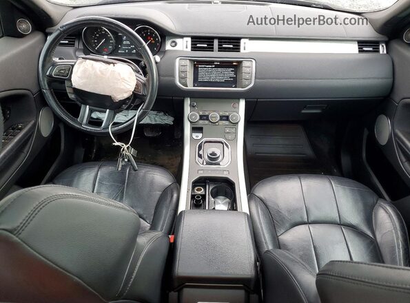 SALVP2BG6HH178041 2017 LAND ROVER RANGE Black Vista del salpicadero