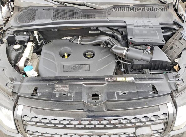 SALVP2BG6HH208882 2017 LAND ROVER RANGE Black ძრავის განყოფილების ხედი