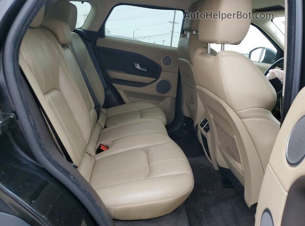 SALVP2BG6HH208882 2017 LAND ROVER RANGE Black უკანა სალონის ხედი