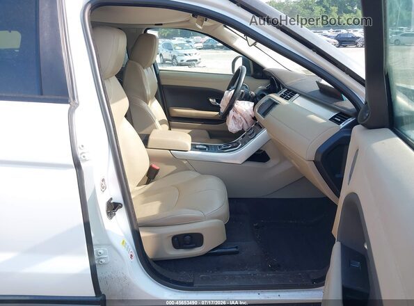 SALVP2BG7GH077959 2016 LAND ROVER RANGE ROVER EVOQUE Белый Вид салона спереди