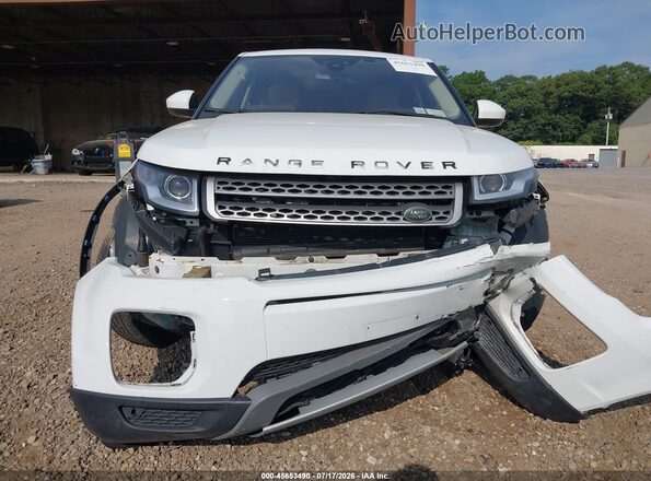 SALVP2BG7GH077959 2016 LAND ROVER RANGE ROVER EVOQUE Белый Вид задней части салона