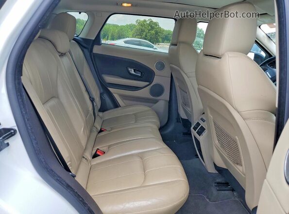 SALVP2BG7HH207658 2017 LAND ROVER RANGE White უკანა სალონის ხედი