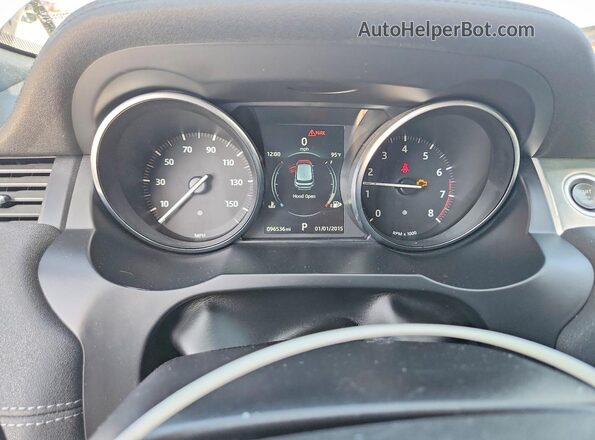 SALVP2BG8GH080823 2016 LAND ROVER RANGE Silver Սարքավորումների վահանակի տեսք