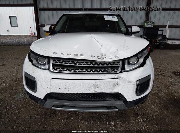 SALVP2BG8HH204199 2017 LAND ROVER RANGE ROVER EVOQUE White Dashboard view