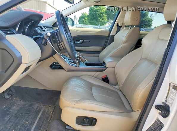SALVP2RX1JH270301 2018 LAND ROVER RANGE White Widok wnętrza z przodu
