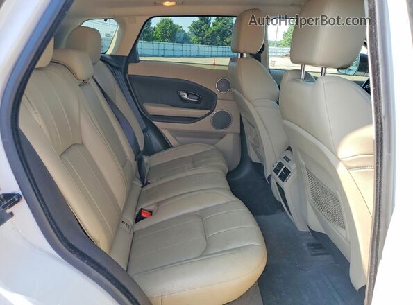 SALVP2RX1JH270301 2018 LAND ROVER RANGE White Widok wnętrza z tyłu